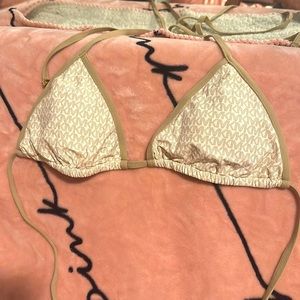 Michael Kors. Small. Bikini top crème and beige